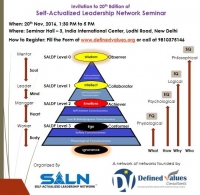 Seminar on Self Actualised Leadership Development (20th Edition)